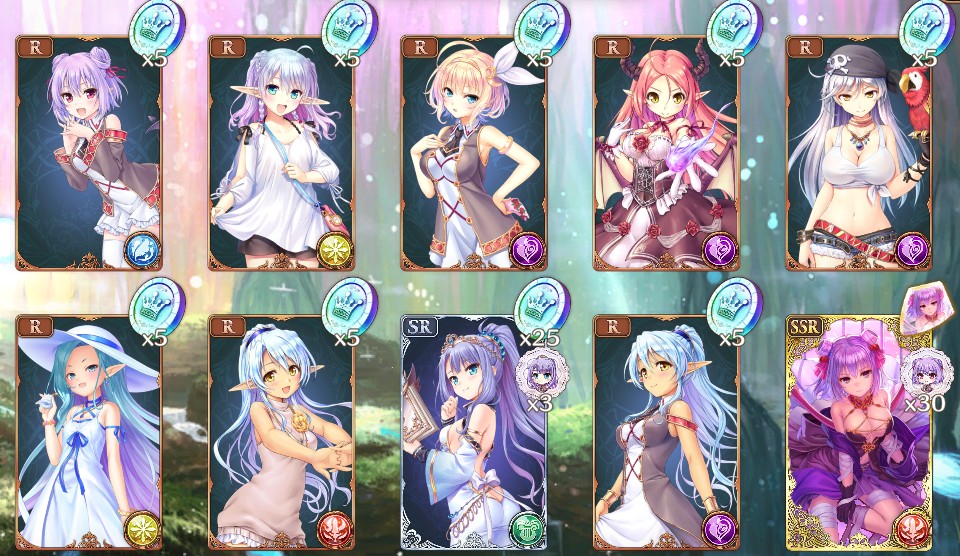 kuyuli0's tweet photo. あいミス

確定セレクトガチャ続き
セレクト　深憶ナジャ　秘跡クリス　深憶ヴァレリア

100連 深憶ヴァレリア(new)
140連 ベアトリーチェ[知Ⅰ]
150連 深憶ヴァレリア(2枚目)

一番最悪なパターン　クリスとヴァレリアが確定追加行動にならず　深憶ナジャが出てない
天井で深憶ナジャしかない　最低 https://t.co/NnwJRTFzzI