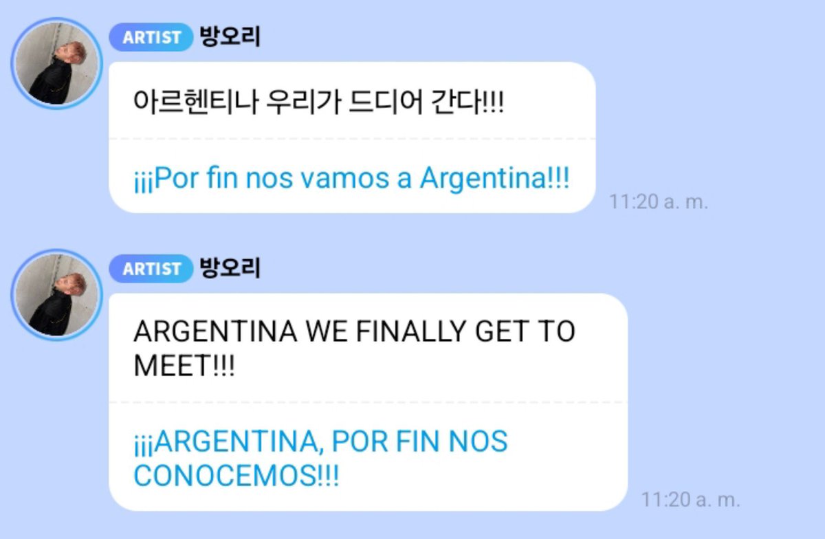 luvslinoring's tweet photo. CHAN YA MANDO MENSAJE, PRÓXIMA PARADA ARGENTINA 😭🇦🇷 https://t.co/bAD6EzTiPb