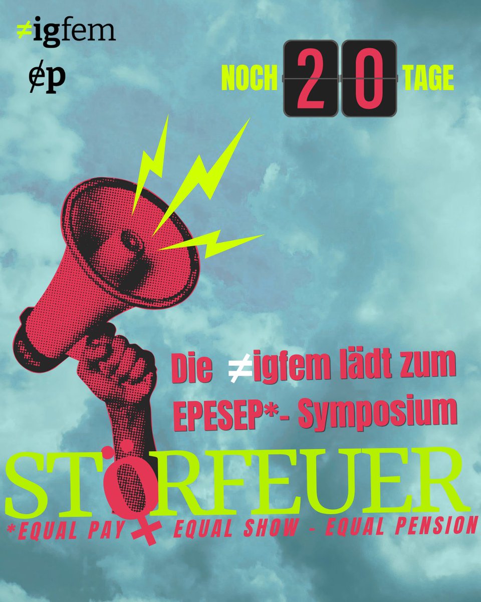 igfemat's tweet photo. 🔥In 20 Tagen findet unser EEEU-Symposium und Literaturfestival Störfeuer statt!🔥

📅 1.–3. Oktober 2026
📍 Bezirksamt Margareten, 1050 Wien
🎟️ Anmeldung &amp; Infos: https://t.co/XCZBV9VqSY
#epesep #störfeuer #igfem #forba #genderpaygap #genderequality #autorinnen #literaturbetrieb https://t.co/booSD8gYXv