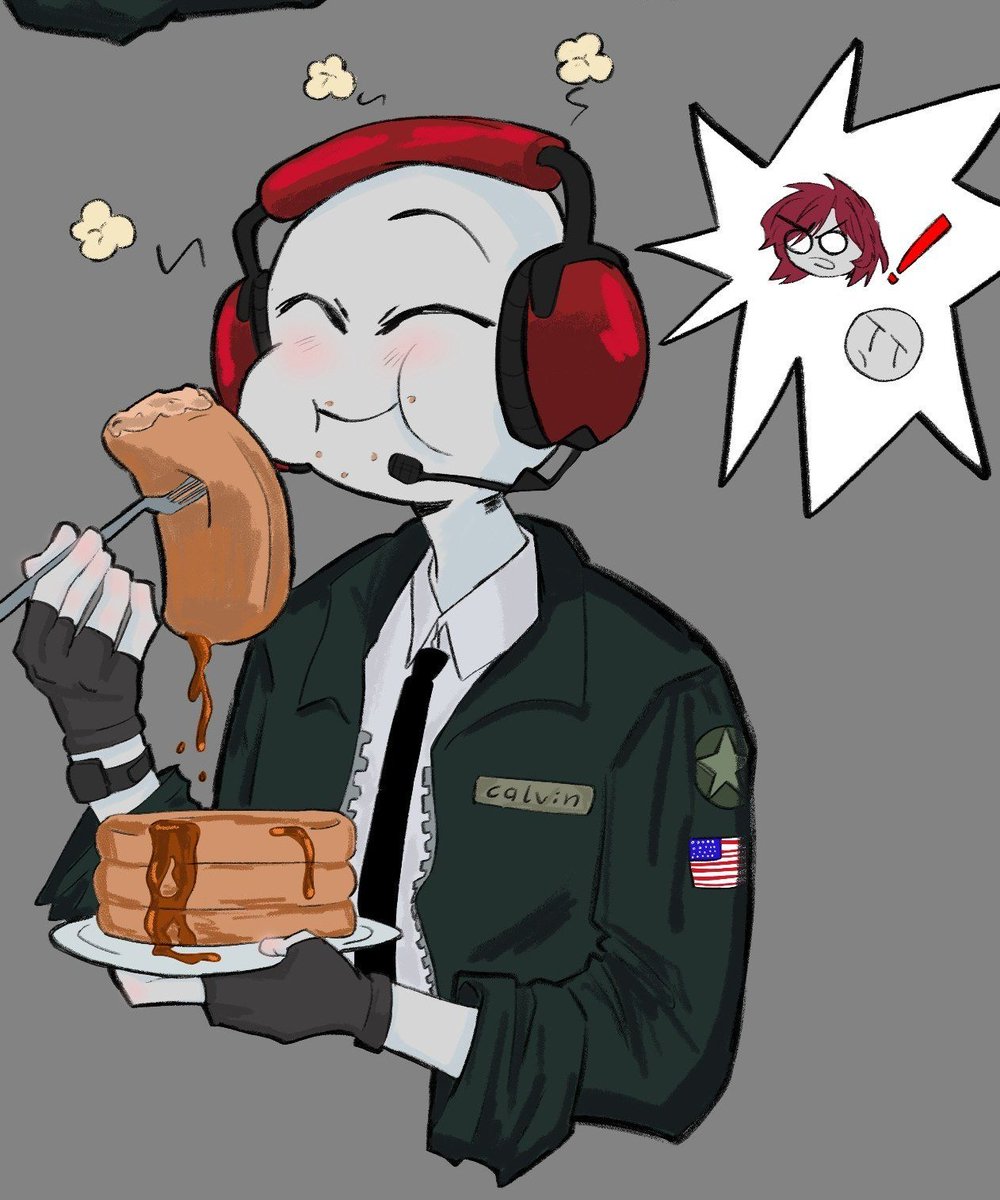 Sushishoes1's tweet photo. I always love seeing Charles enjoys pancakes. 🥰 https://t.co/aQ67oz6C5y