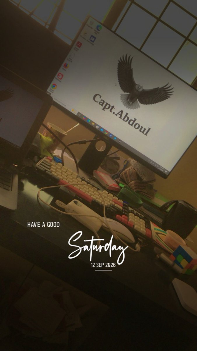 CaptAbdoul's tweet photo. The market may be closed, but the work doesn’t stop.

A pilot doesn’t wait for turbulence to learn how to fly. They train before they need the skill.

Use this weekend to review your trades, study your mistakes, and backtest your setups.

Have a productive weekend.
-CaptAbdoul https://t.co/lVSrmmxFII