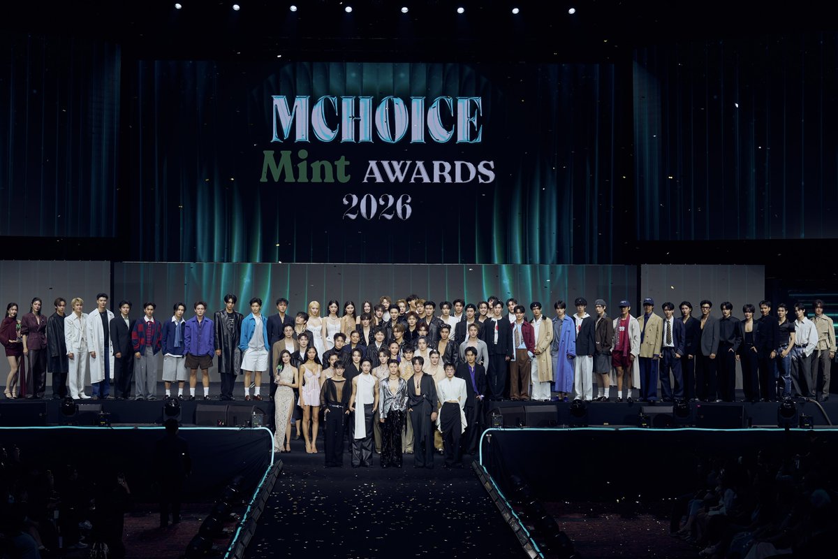 DomundiTV's tweet photo. จบลงไปแล้วสำหรับงาน Mchoice & Mint Awards 2026 ✨

ขอขอบคุณรางวัลจากงาน Mchoice & Mint Awards 2026 🏆

รางวัล ENTERTAINMENT PROGRAM OF THE YEAR 
🏆 ซีรีส์ ด้วงกับเธอ Duang With You Series 

และขอขอบคุณ @mintmag_th และ @MchoiceTH ที่ให้เกียรติ “ซี” “นุนิว” “ตี๋ตี๋” “ป๋อ” “อู่อู๋” “เซฟ” “อ๊อตโต้” “ภูผา” “ฟิวส์” “เจ็ม” “นัน” “รีออน” และ “เท็ดดี้” ได้มาร่วมเป็นส่วนหนึ่งของงาน รวมถึงขอขอบคุณที่ให้เกียรติหนุ่ม ๆ ดูมันดิได้ร่วมแสดงโชว์สุดพิเศษในวันนี้ด้วยนะคะ 🥰

ขอขอบคุณแฟน ๆ ทุกคนที่มาเจอกัน รวมถึงแฟน ๆ ที่ส่งกำลังใจมาให้หนุ่ม ๆ ดูมันดิด้วยนะคะ 🫶🏻✨

#MchoiceMintAwards2026