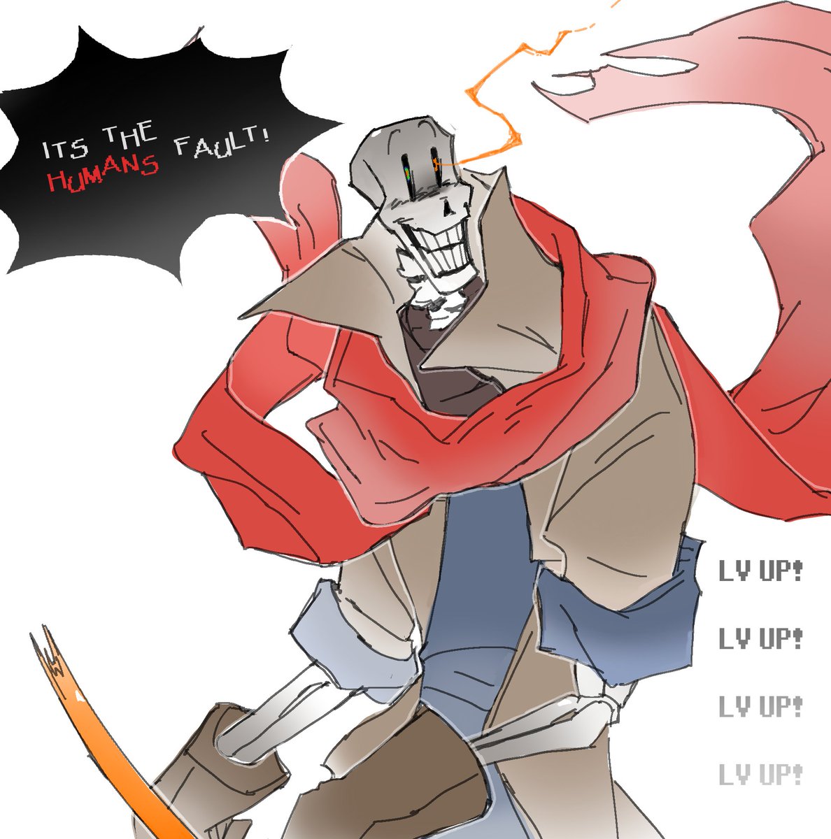 bugsoupart's tweet photo. you guys know who to vote.
#undertale #papyrus #dustbelief https://t.co/BolAnhECMC