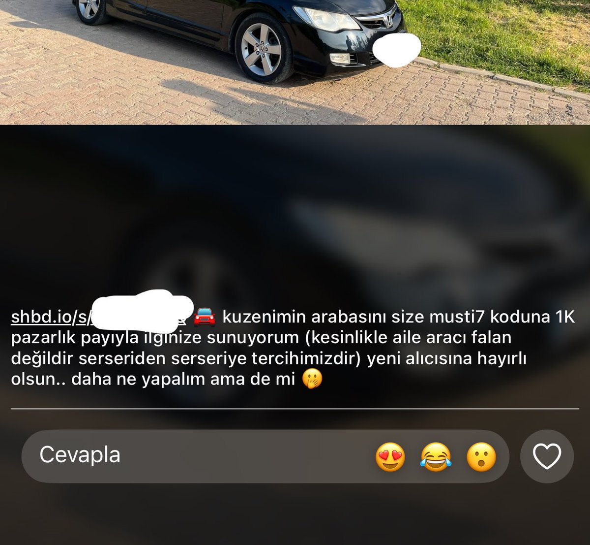 fd6civicc's tweet photo. sağolun kardaşlarım 🙈
@sametjk46 @mustafacigim https://t.co/QfYtHX7Bh8