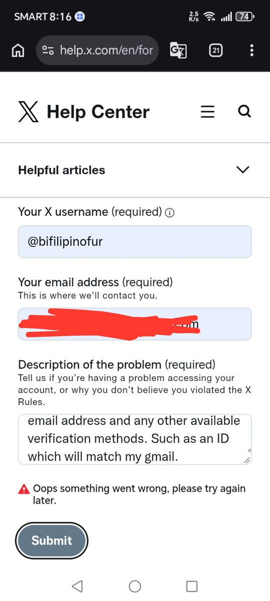 randomguy654123's tweet photo. THIS IS FUCKING PISSING ME OFF, 4 DAYS, REPEAT EVERY 3-6 HOURS ON DIFFERENT DEVICES, BROWSERS AND WIFISI AND IT'S THE SAME GOD DAMN ERRORS PLEASE LET ME HAVE MY MAIN ACCOUNT BACK X PLEASEEEEE, THE FUCKING HACKER IS RUINING MY ACCOUNT!!!! https://t.co/rw3oLLNTSG