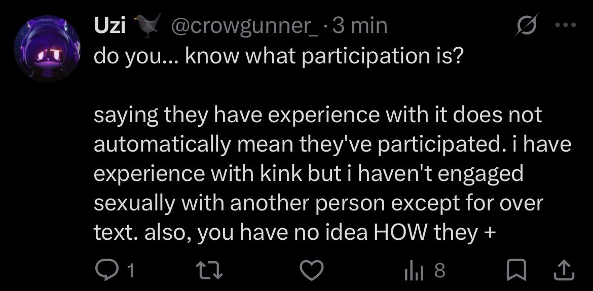 BeastTriper's tweet photo. @ItsyBitsyWanWan @crowgunner_ @CraftyFallenFox Idk why u deleted it Uzi but it looks important https://t.co/UhcK28xPv2
