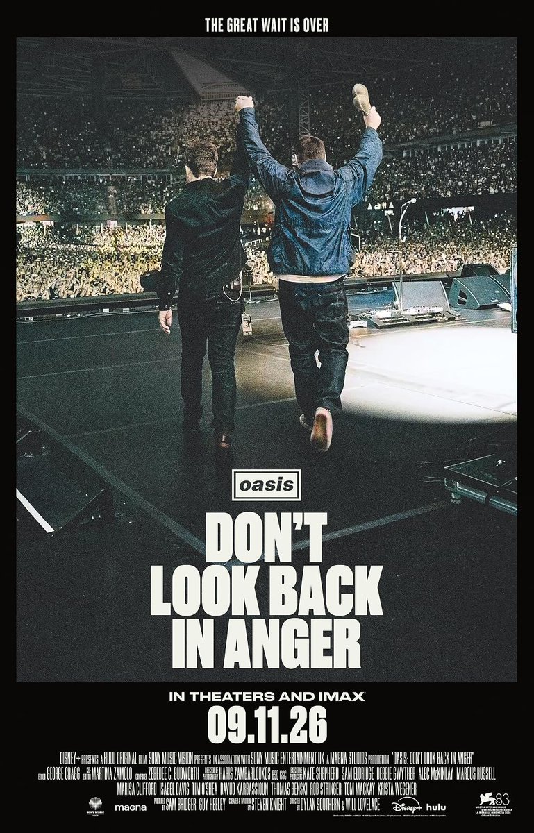 VanDazz's tweet photo. After I've seen the concert in #BuenosAires at the #RiverPlate Stadium, today was the premiere in @FilmHilversum  of the #Oasis movie! What a great documentary, with lot's of humor, great music and wonderful sound! Well worth a visit! 🇦🇷 https://t.co/pjPuQUbfXu