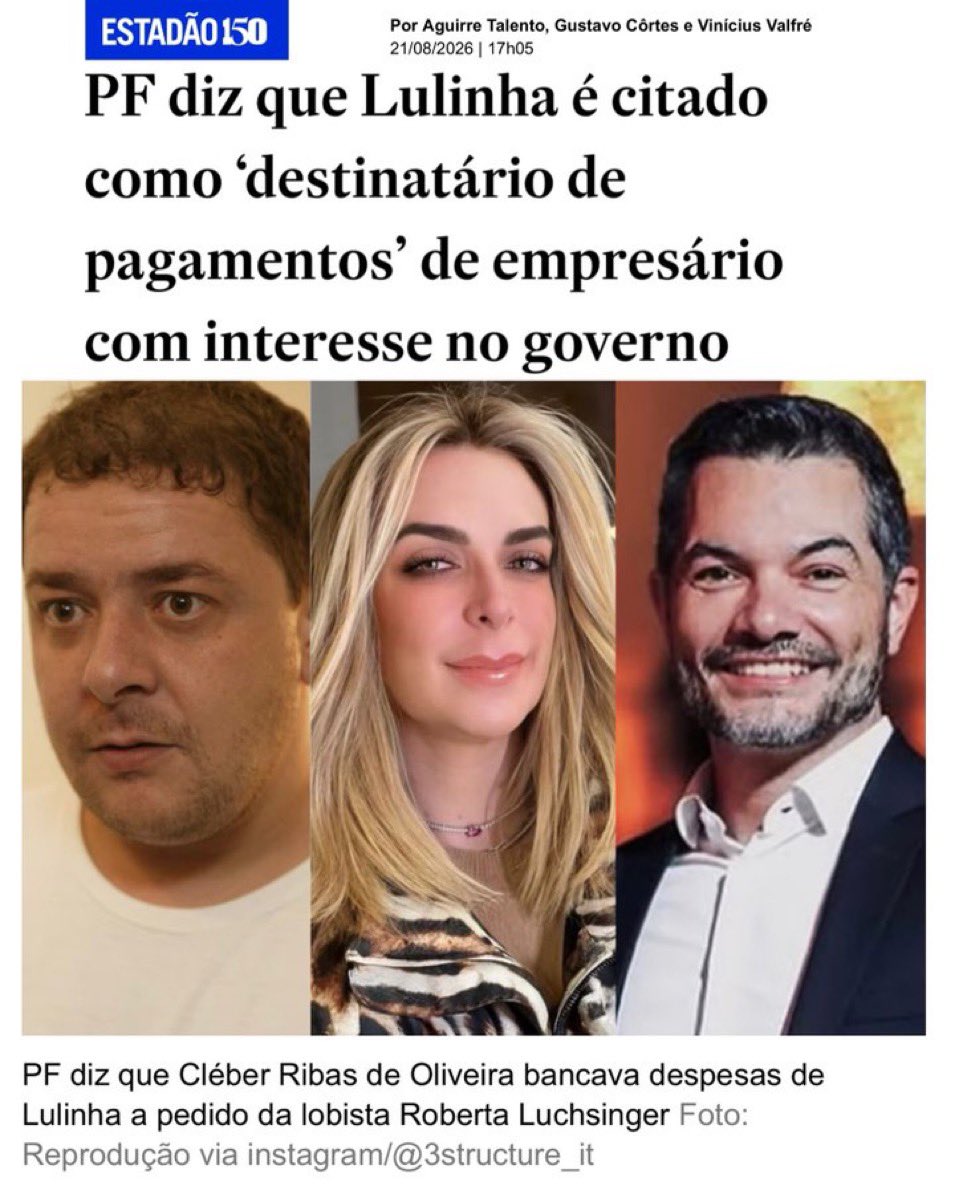 Fernando_BFilho's tweet photo. @KarnerPrestes @Lupitamartorel1 Bom saber que você é cúmplice de bandido. https://t.co/Cspm7AUxzC