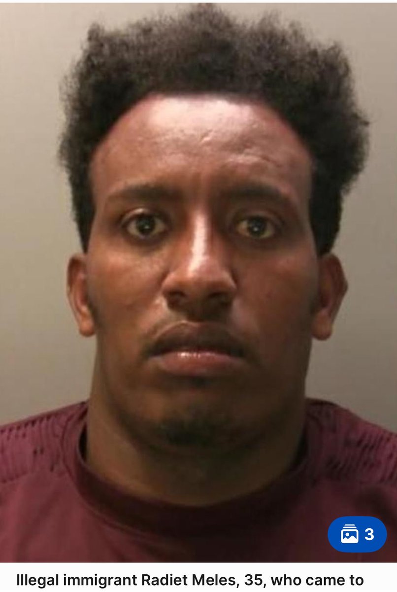 GoodwinMJ's tweet photo. Eritrean man comes to Britain illegally in lorry.

R*pes unconscious woman at a house party in Newport. 

Gets 5 years.

Is released.

Is not deported.

Goes back to Newport.

Does it again.

This is so radicalising. 

Get illegals out of Britain. https://t.co/1ft0hjZaFb