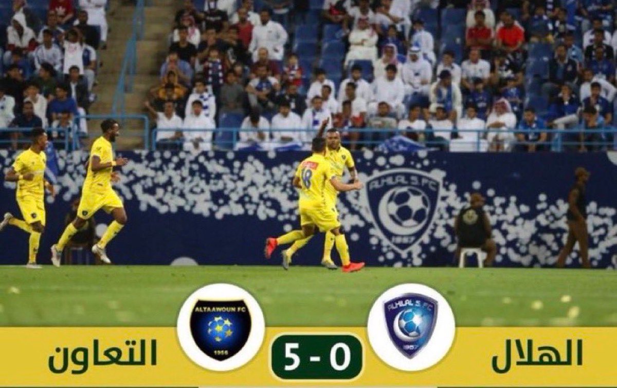 3m__s's tweet photo. ومر الزمان ومرت السنين واخيراً استطاع #الهلال اخذ ثأره بعد 7 سنوات من الضخ المالي والتعاقدات المهوله https://t.co/AuddnwlXR4