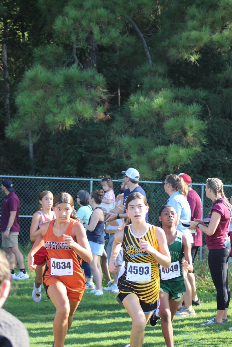 AriyaCleveland's tweet photo. Another cross country meet in the books! 🏃‍♀️🔥

Finished 43rd out of 150 runners, but the biggest win was improving my time to 12:52! 

Getting faster. Making progress. That’s a WIN. Keep working and keep chasing that next PR! 🏁

#CrossCountry #XC #StudentAthlete #KeepGrinding https://t.co/AtXk2q4u3x