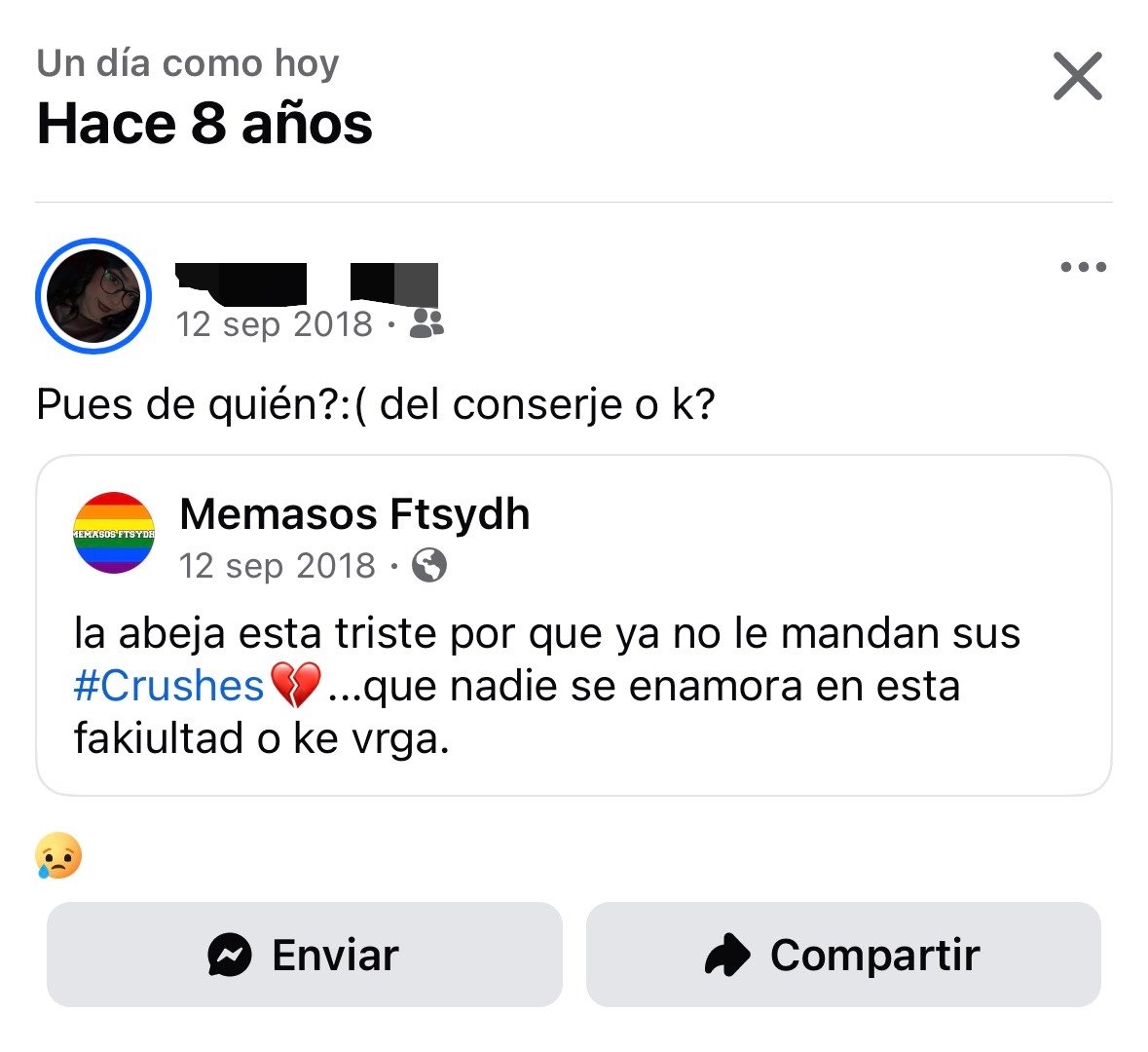 _vaniev's tweet photo. escupí pa arriba y me cayó en la cara por wey JAJAJAJA 🖕🏻🖕🏻🖕🏻🖕🏻 https://t.co/XOWgNxCxOL