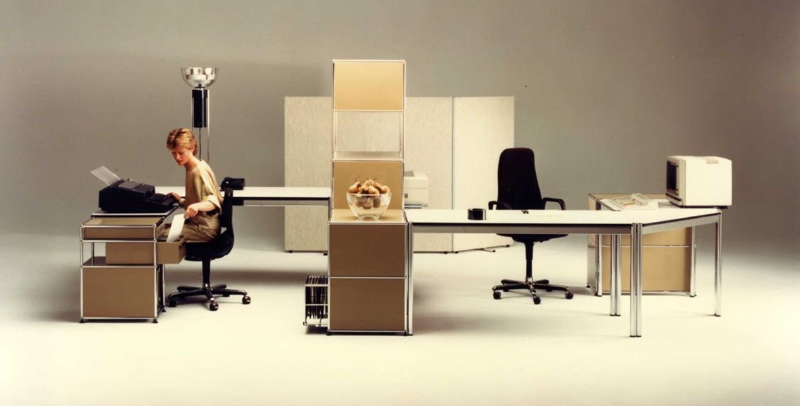 luusssso's tweet photo. 80s modular office system design was so Severance core https://t.co/iDPHHn8Ihy