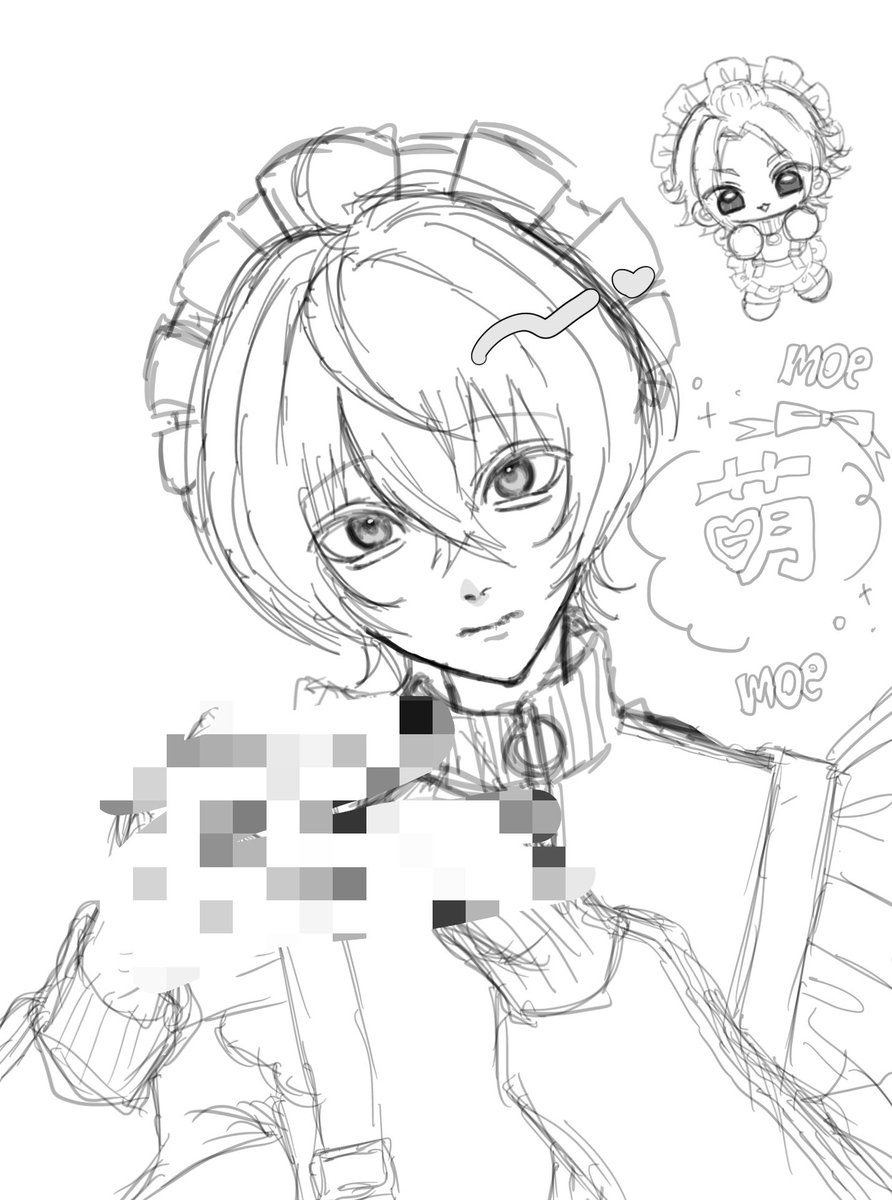 poyon15802's tweet photo. 手が汚いのでﾓｻﾞｲｸかけました
久しぶりにりちゅを描きました⸌̟͂̋⸍̑⸜̑⸝͂ ໋
殴り描きなので線が雑ですみません https://t.co/fpLx26J00h