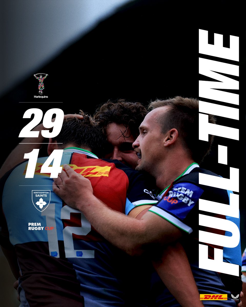 Harlequins's tweet photo. 2/2 ✅

Back to back wins at The Stoop 🔥

#COYQ https://t.co/KLBsILEsnW