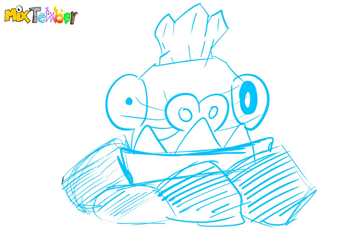 Erick27963404's tweet photo. Día: 12 Therians #mixtember #mixels https://t.co/hGQyCHoM1g