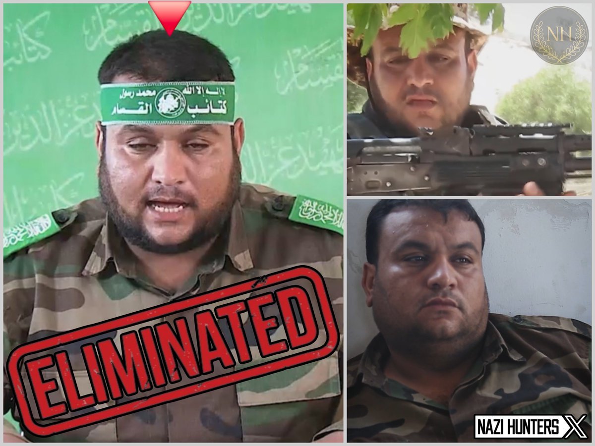 jane_ethan12's tweet photo. ELIMINATED ❌️

The Hamas terrorist Hani Naji Muslim Abu Khater was permanently neutralized by the Israeli Defense Forces in the Gaza Strip.

ONE. BY. ONE. 💥 https://t.co/PaYrzVZf14