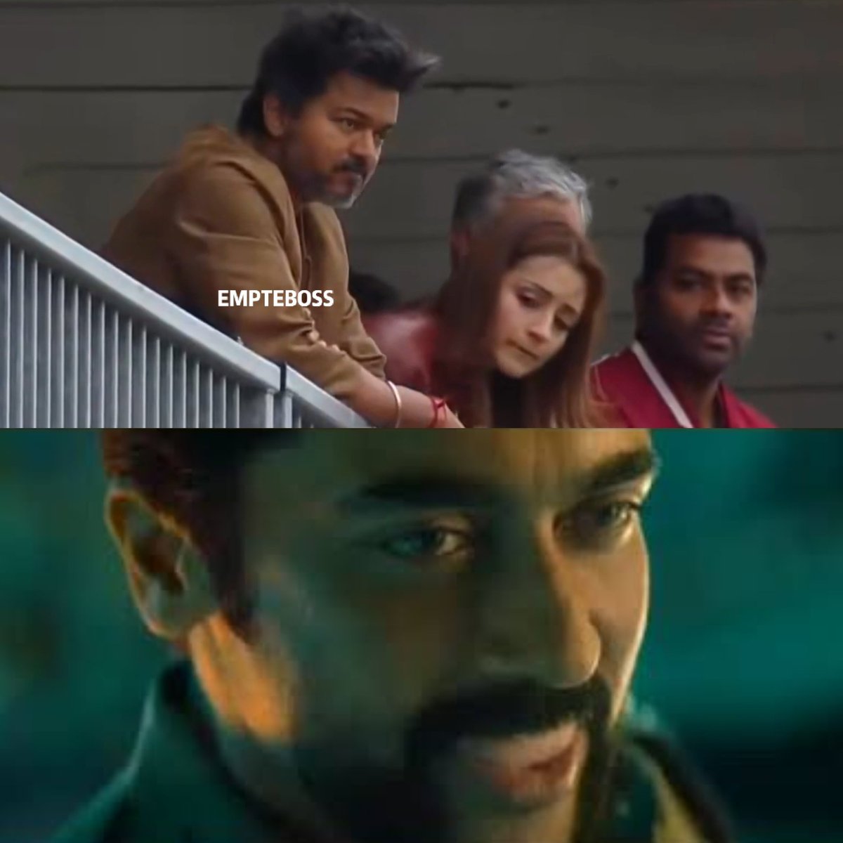 EmpteBoss's tweet photo. Konja naal ila anils ku bayam vittu pochu 😂🐿️

#Vijay #trisha https://t.co/ZQqamIVKuo