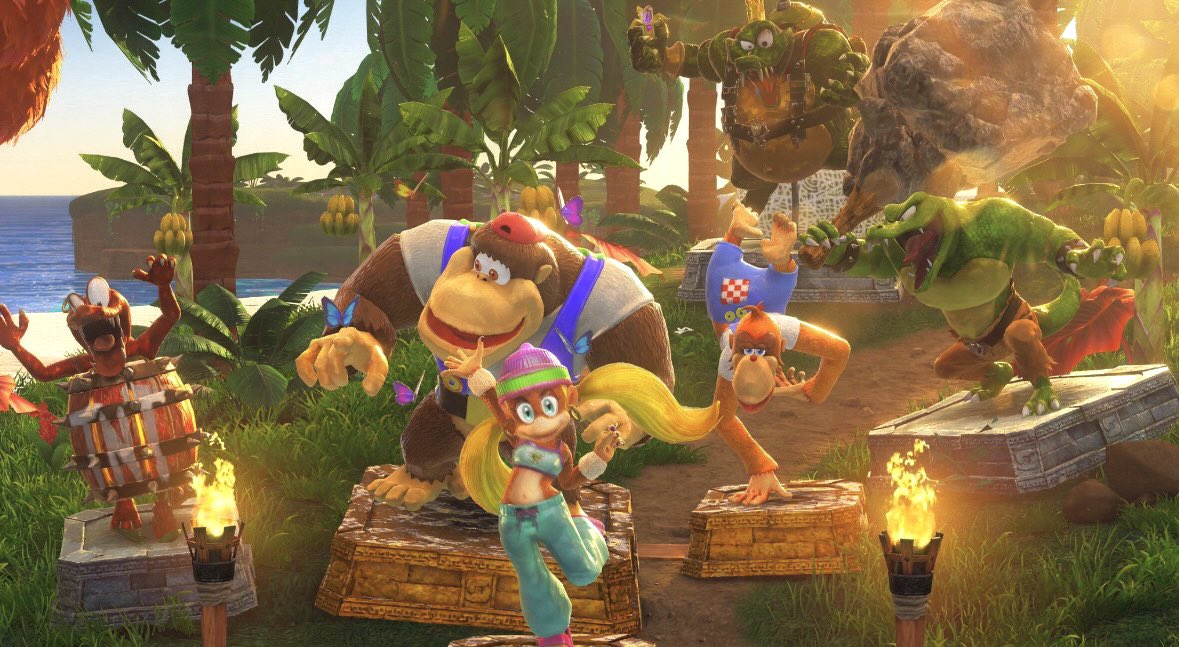 Gaming_Suxx's tweet photo. Banana Bunch #DK64 https://t.co/QQqB39jdNz