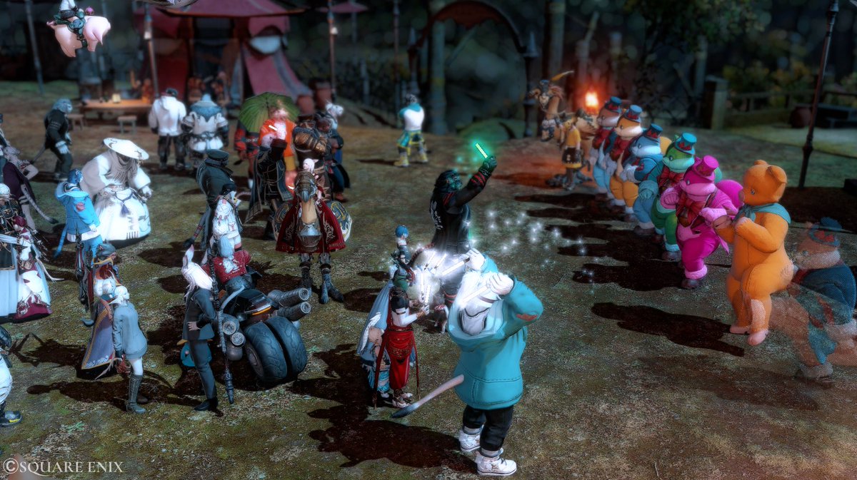 eliewesker's tweet photo. 初めてFF14のお祭り行ってみたんだけどすごい楽しかった〜( ⸝⸝ᴖ ̫ᴖ⸝⸝ )！運営の皆様素敵なイベントありがとうございました✨

#FF14 #ロスガル祭2026 https://t.co/VEY6MSl3p6