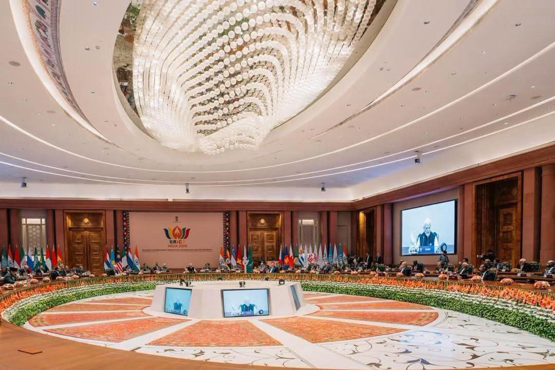 PMEthiopia's tweet photo. 𝐁𝐑𝐈𝐂𝐒 𝟐𝟎𝟐𝟔 𝐋𝐞𝐚𝐝𝐞𝐫𝐬' 𝐒𝐮𝐦𝐦𝐢𝐭: 𝐃𝐚𝐲 𝟏 𝐀𝐜𝐭𝐢𝐯𝐢𝐭𝐢𝐞𝐬

Prime Minister Abiy Ahmed (PhD) attended the opening session of the 18th BRICS Leaders’ Summit today, September 12, 2026. The Prime Minister travelled to New Delhi, India, to attend the summit, which is being held under the theme "Building Resilience, Innovation, Cooperation, and Sustainability."

On its opening day, discussions centered on the principal topic of "Inclusive Global Governance and Strengthening Multilateral Cooperation." The summit emphasized that global governance systems need to ensure inclusive, balanced participation and fair distribution of benefits for all nations. Furthermore, as this coalition marks its 20th anniversary, it is being highlighted that BRICS will work over the coming years to become a more structured platform, strengthening multilateral cooperation to ensure equitable, participatory, and inclusive outcomes.

In his address, Prime Minister Abiy Ahmed emphasized the vital necessity of building resilience and integrating it into governance systems proactively to the onset of crises. He noted that such robust system building enables Ethiopia to remain steadfast through challenging circumstances. The Prime Minister highlighted key milestones, including Ethiopia achieving food self sufficiency by ending reliance on imported wheat, integrating domestic production of pharmaceuticals into its preventive health policy, advancing digital transformation alongside secure usage, and constructing the Medemer Artificial Intelligence University to meet the continent's growing demand for research, development, and innovation. He expressed Ethiopia's strong commitment to working alongside BRICS member states across these and similar development partnerships.

On the sidelines of the summit, Prime Minister Abiy Ahmed (PhD) held fruitful bilateral discussions with leaders of member and partner states. These high-level talks focused deeply on potential collaborations regarding investment, regional affairs, technology transfer, capacity building and skills development, tourism, mineral resource development, and collaboration in preparation for COP32.

Ethiopia’s tangible achievements in artificial intelligence and digital system reforms, renewable energy expansion, industrial infrastructure development, agricultural transformation for food security, and its world class international airline position the country to serve as a leading actor on key discussion topics raised within the coalition.

For more up-to-date information, follow the official social media channels of the Office of the Prime Minister:

Website: https://t.co/OC0RSbRsfE 
Facebook: https://t.co/IfQzCtsyzP 
X(Twitter): 
Youtube: https://t.co/HYVL98fMrd 

#PMOEthiopia #Ethiopia #BRICS2026 https://t.co/O4gXnyipw3