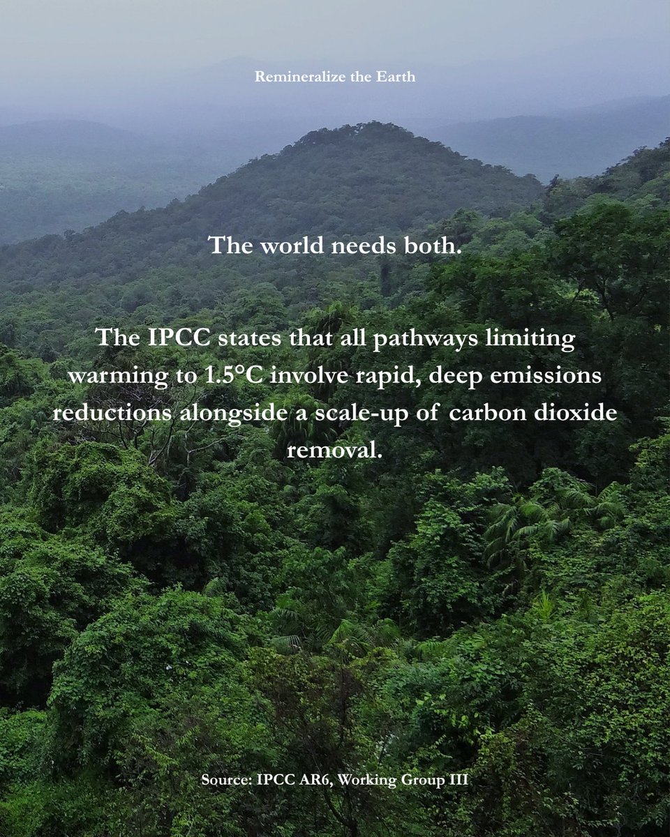 remineralize's tweet photo. Carbon reduction slows emissions, removal draws down carbon. 🌎

🔗: https://t.co/zMzE4z90Yk 

#CarbonRemoval #CarbonReduction #ClimateSolutions #EnhancedRockWeathering #Remineralization #SoilHealth https://t.co/LV4Ee3ti8F