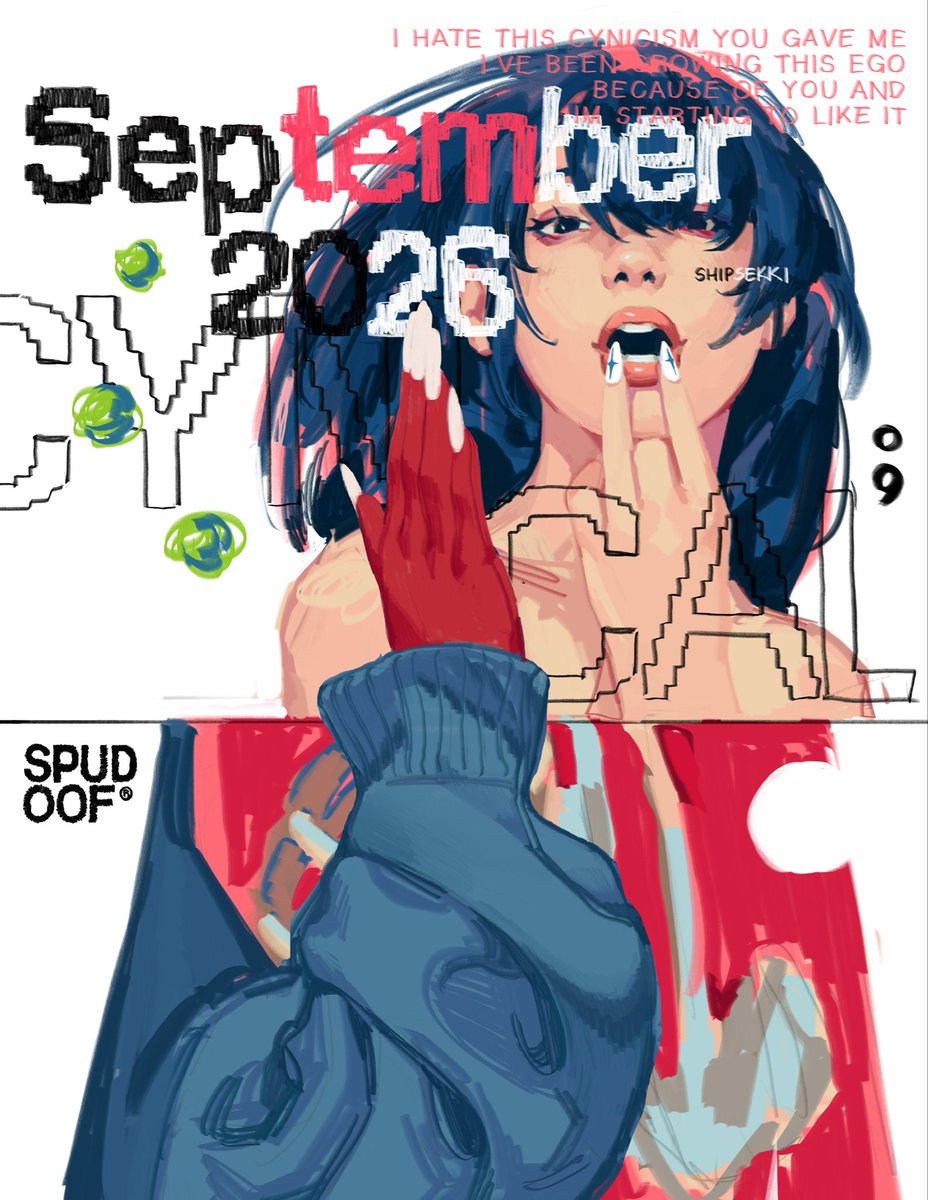 Spudoof's tweet photo. September print https://t.co/VZd0OquAIa