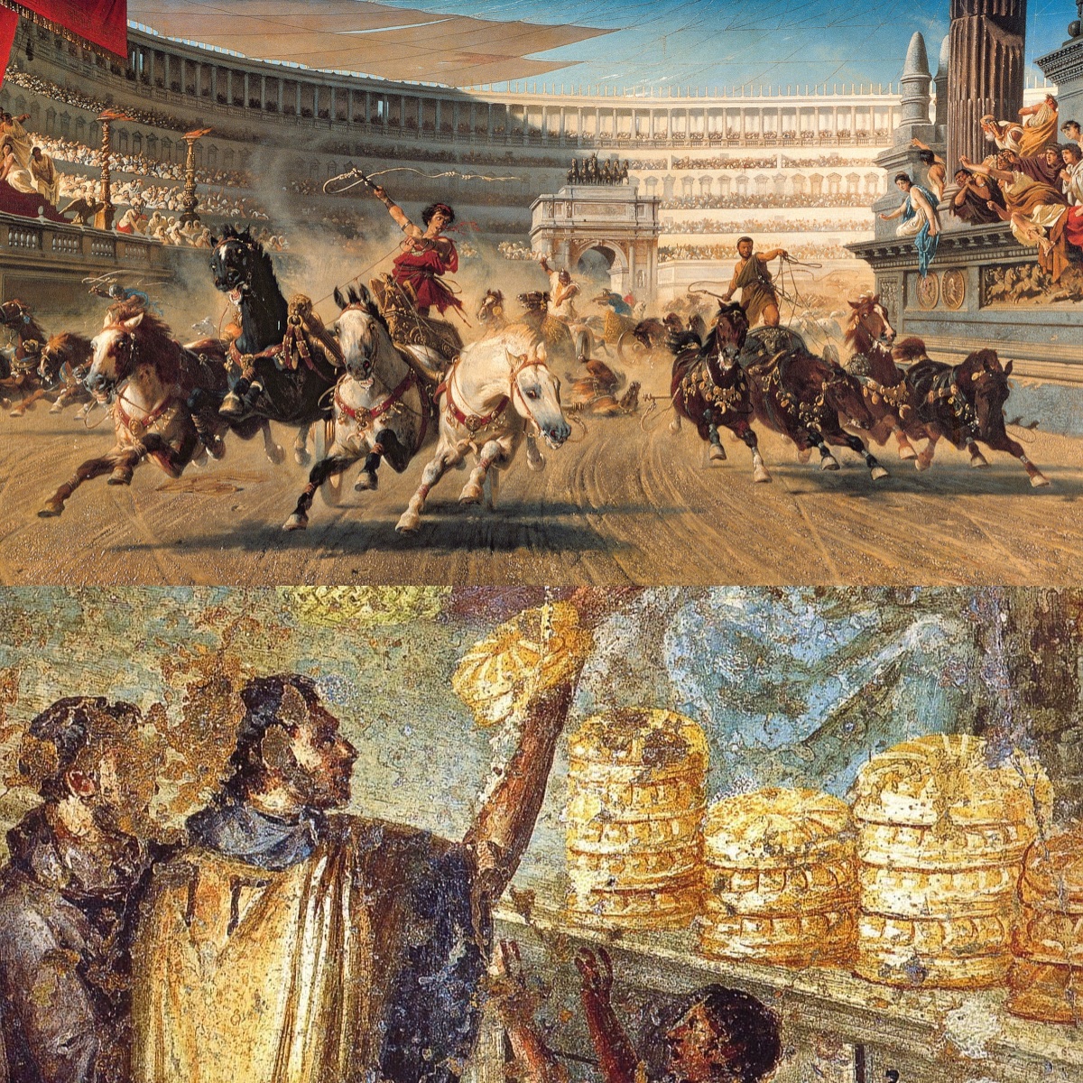 JamesLucasIT's tweet photo. The most powerful method ever invented for controlling a population is distraction. Ancient Rome perfected it 2000 years ago, and it is being used on you right now...

For centuries the Roman citizen was the proudest political animal on earth. He voted. He chose the men who led the legions, filled the high offices, and shaped the Republic.

Real power ran through the ordinary people. Then, slowly, they let it go, and they barely noticed it...

It happened through two things given freely by the state. The first was spectacle: chariot races in the Circus Maximus, gladiators in the arena, ever grander games, all free, all designed to keep the crowd entertained.

The second was grain: beginning in the second century BC, Roman politicians learned that handing out cheap or free food to the masses was the easiest way to win their loyalty, and over time the grain dole became a permanent fixture, feeding a huge share of the city at the state's expense. 

Feed them and amuse them, and they would not ask questions about who was really running things...

You might remember this quote from the movie Gladiator: "Rome is the mob. Conjure magic for them and they'll be distracted. Take away their freedom and still they'll roar. The beating heart of Rome is not the marble of the Senate, it's the sand of the Colosseum. He'll bring them death, and they will love him for it."

A Hollywood screen writer put those words in a senator's mouth, but the Romans had said it first. Around 100 AD the poet Juvenal looked at his fellow Romans, once masters of their own Republic, now placid and passive under the emperors, and wrote with disgust: "The People who once upon a time handed out military command, high civil office, legions, everything, now restrains itself and anxiously hopes for just two things: bread and circuses." In latin, Panem et circenses.

Now think about how most days feel for most people in 2026. An endless stream of entertainment, sport, outrage and spectacle without end, and enough comfort that few are hungry enough to look up from the screen.

Panem et circenses names a truth about human beings that has not changed in two thousand years: give people enough to eat and enough to watch, and they will hand over almost anything, including the power that was theirs to begin with...