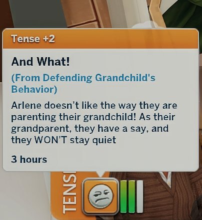 annasiims's tweet photo. grandma said "i said what i said!" 😭😭😭 #TheSims4 https://t.co/2bH5TsRouW