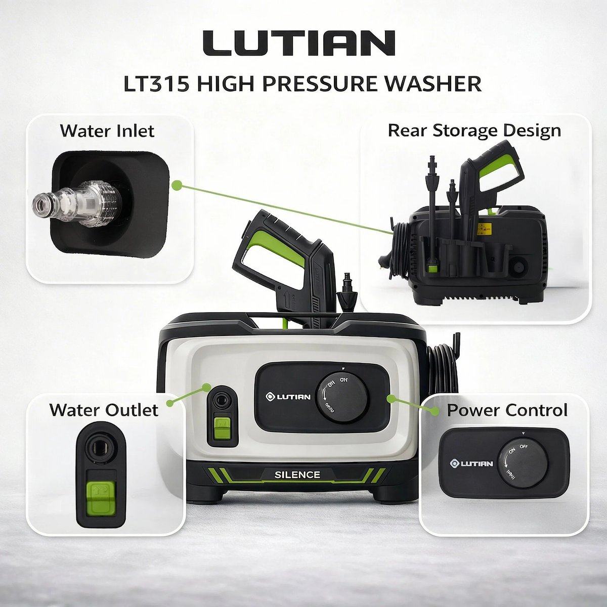 MaKhokher's tweet photo. Easter Sale: Save 15% on the LUTIAN LT315-1800 High Pressure Washer. Compact, quiet, and powerful for cars, patios, driveways, windows, outdoor furniture, and more. Limited-time offer. https://t.co/QiZUPm1iXh