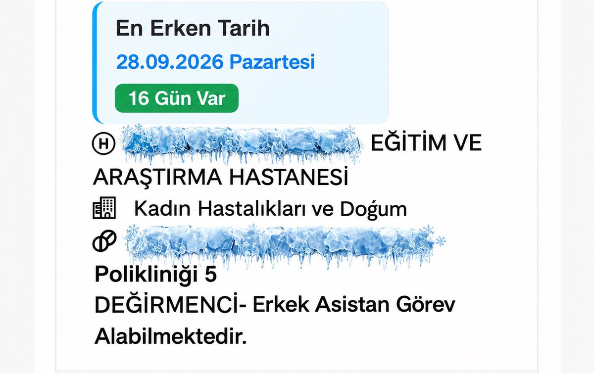 Berkaykaya_6's tweet photo. Kocaman yazmışlar oraya erkek asistan görev alabilmektedir diye. Bunu görüp, onaylayıp, buna göre randevu alıp sonra da ağlamamak lazım. Hassasiyetleriniz varsa bunu görüp buradan randevu almazsınız çok basit. He her şey benim istediğim gibi olsun diyorsanız da özele gidiniz https://t.co/M0eDz6dqT7