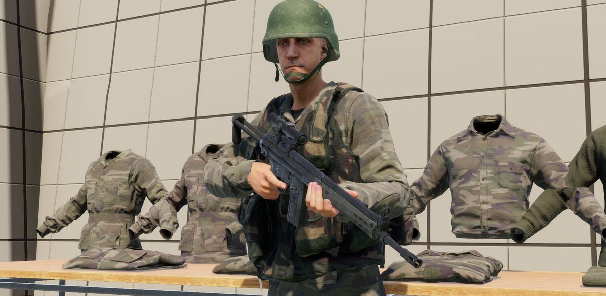 kiokmilsim's tweet photo. Turkish Army 90s Mod - Arma Reforger https://t.co/lxVnBYDPB2
