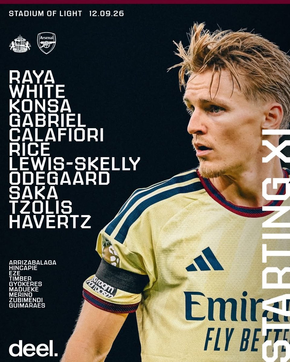 IDGoonerscom's tweet photo. Line-up! 

MLS starting terus uy, si MBG keknya belum fit 100% buat main dari awal. Tim terkuat yang bisa Arsenal turunin sih ini, ngga ada alasan buat ngga W. https://t.co/KpKk45Jdv8