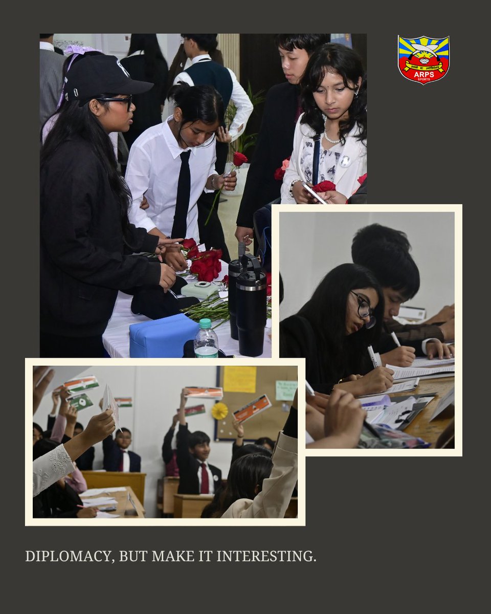 ARPS_Sports's tweet photo. Day 2. The debate is on. 🌍🔥

Ideas clashed, voices grew stronger, and young delegates took the floor to question, negotiate and shape the conversation.

Diplomacy in action at IIMUN Shillong 2026. ✨

#IIMUNShillong #ARPSShillong #StudentDiplomacy https://t.co/hcO713rpSa