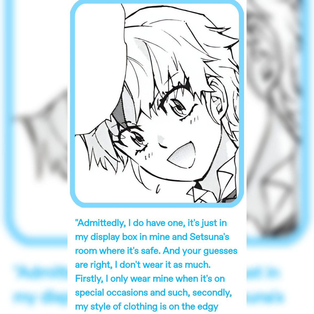 EternitySessrin's tweet photo. #sessrin #sesshomaru #rin #yashahime #inuyasha #Towa #Setsuna
꧁Sessrin Family Blog꧂
Asks 24
mkdemigodzillaz is curious on the idea does Towa own the Mokomoko like her Father and Setsuna does, she does but she wears it on special occasions, baby girl prefers to dress edgy 1/3 https://t.co/FZJbRBbNlz