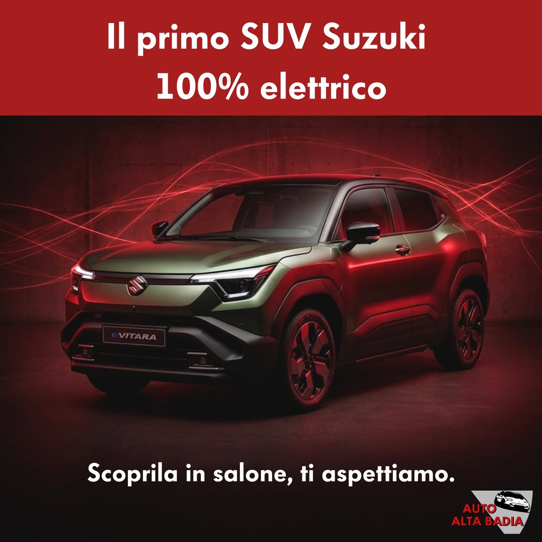 CherrieRonr6's tweet photo. Oggi celebriamo la Giornata Mondiale dell’Ambiente con Nuova EVITARA, il SUV 100% elettrico Suzuki per una mobilità innovativa e sostenibile. Passa in concessionaria e guida il cambiamento. https://t.co/mzhWWp5BCr