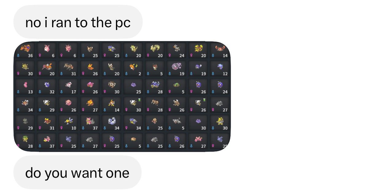 FindomValorie's tweet photo. Pokedomming my sub in PokeMMO 😋 https://t.co/ZeMx8Ltf8E
