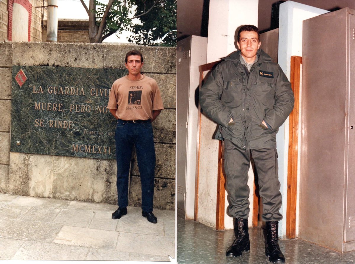 FraileMorinigo's tweet photo. Ayer hicieron 37 años que tras aprobar la oposición entre en la Academia de Úbeda de la Guardia Civil hoy como Delegado del RAGCE en Salamanca sigo manteniendo los valores que me inculcaron tanto en las FAS como en la GC 🫡 https://t.co/TR61qKv0Wt