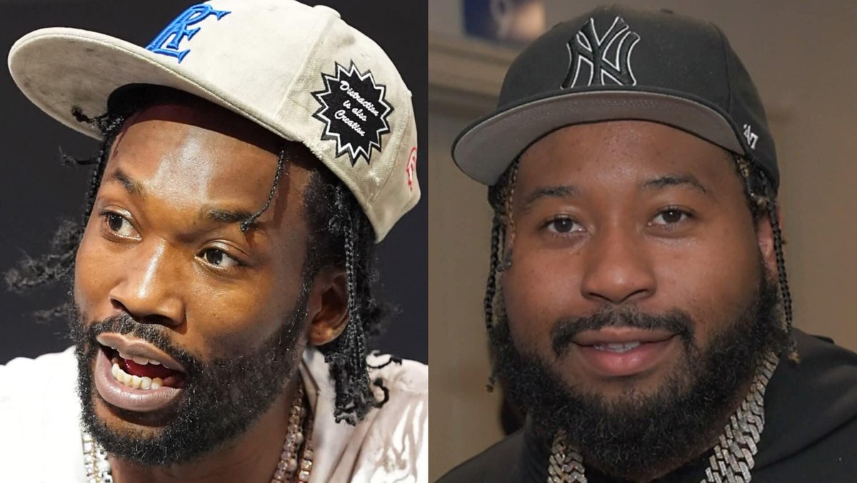 Complex's tweet photo. Meek Mill Urges Fans to 'Mute' DJ Akademiks After Lil Durk Verdict: 'I'm Tired of His Voice' Details: https://t.co/s7De7GIOZs https://t.co/ELZFpR8z74