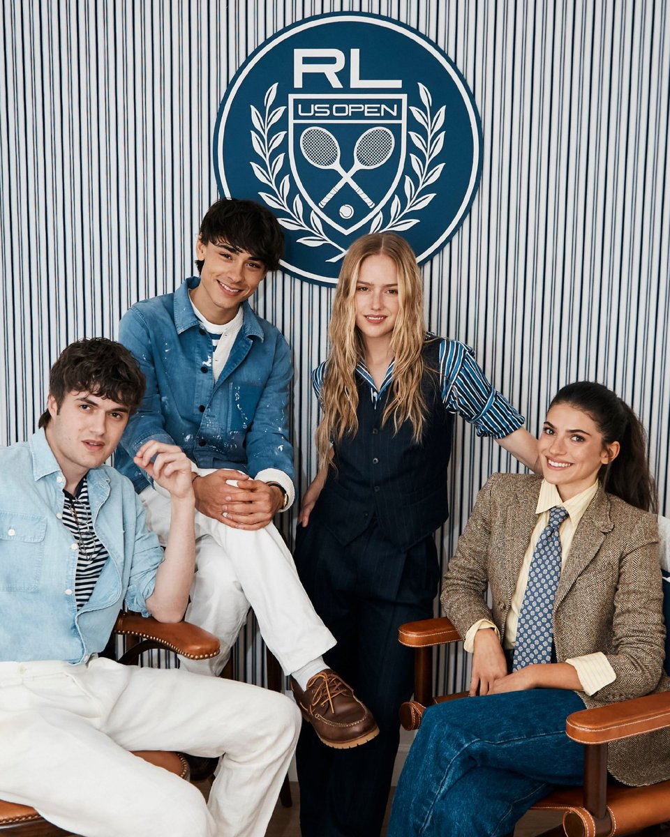infohoeferle's tweet photo. LINDOS! 😍 Amélie Hoeferle, Ella Rubin, Keen Ruffalo e Jacob Whiteduck-Lavoie para a Ralph Lauren. https://t.co/D8wrCyl5lQ