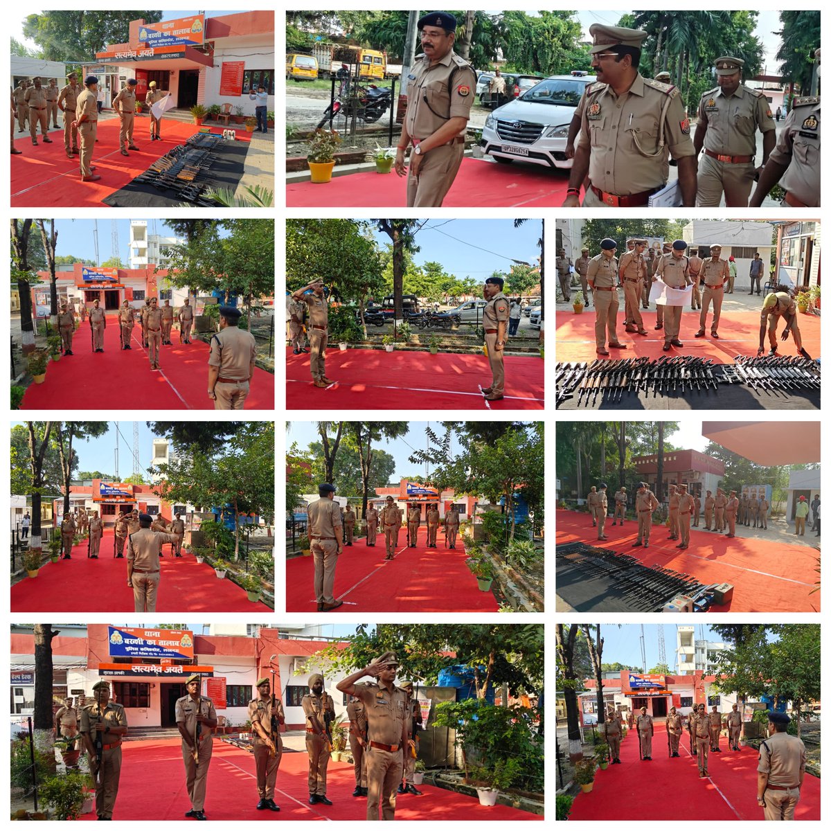 dcp_north's tweet photo. #ADCP_NORTH 🚨🚔👮♂️महोदय द्वारा थाना बीकेटी का अर्धवार्षिक निरीक्षण किया गया। सलामी गारद की सलामी के उपरांत जीडी, अभिलेखों, हेल्प डेस्क, साइबर डेस्क, शस्त्रागार एवं थाना परिसर का निरीक्षण कर आवश्यक दिशा-निर्देश दिए गए।
@lkopolice @AmitKAnandIPS https://t.co/4lHggB1jn2