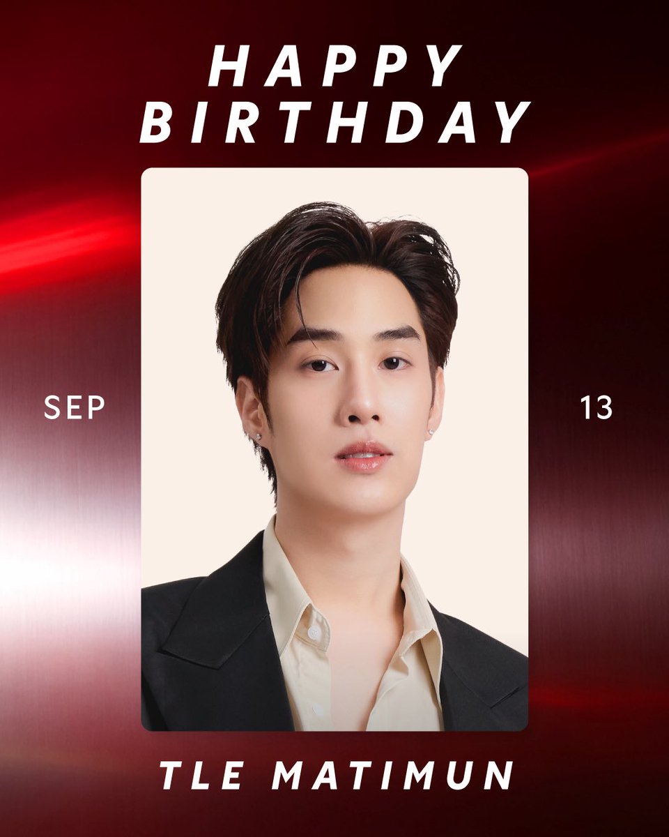 merrezca_office's tweet photo. Happy Birthday to Tle Matimun🤏🏻✨🎂
13.09.26😎

วันนี้ Merrezca ขอมาร่วมอวยพรหนุ่มคนเก่งของเรา ขอให้ปีนี้เต็มไปด้วยความสุข สุขภาพแข็งแรง งานปังทุกทาง ได้ทำในสิ่งที่รัก และมีแต่โอกาสดี ๆ เข้ามาในชีวิตนะคะ 🫶🏻💚

ขอให้ทุกสิ่งที่พี่เติ้ลตั้งใจเป็นจริง มีโมเมนต์ดี ๆ ให้ยิ้มได้ในทุกวัน และยังคงเป็นตัวเองในเวอร์ชันที่ shine ที่สุดต่อไปนะคะ 

28 แล้วก็ขอให้ปังขึ้นไปอีกแบบไม่มีพักเลยนะ😘

ส่งคำอวยพรจาก Merrezca ให้พี่เติ้ลแบบเต็มหัวใจนะคะ 💌

TLE TURNS 28th
#28thMatimunBD #merrezca