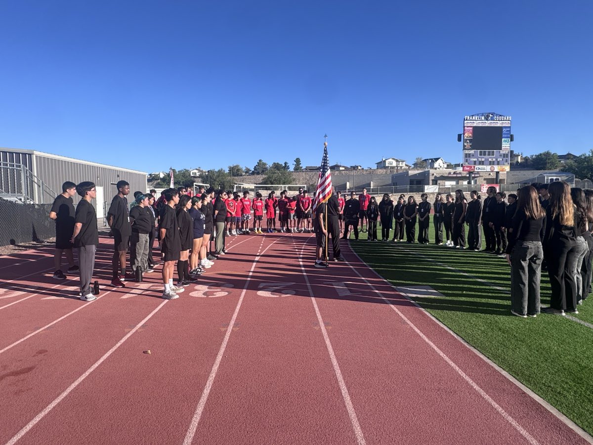 ryanhaukk's tweet photo. Had the opportunity to sing “The Star Spangled Banner” with Franklin Choir yesterday at our 9/11 Memorial Stadium Climb. ❤️🇺🇸🤍 #neverforget #strongertogether #september11 https://t.co/2EJrI8Znru