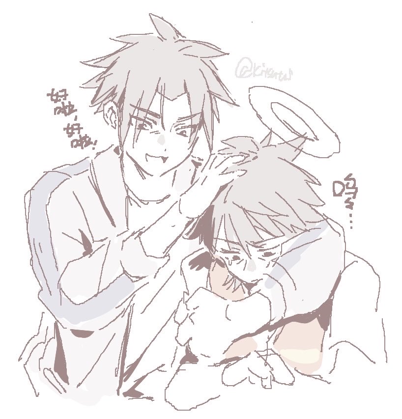 Kitsutai0109's tweet photo. 和友茶绘的何潮 :D https://t.co/1PKCVt79MZ