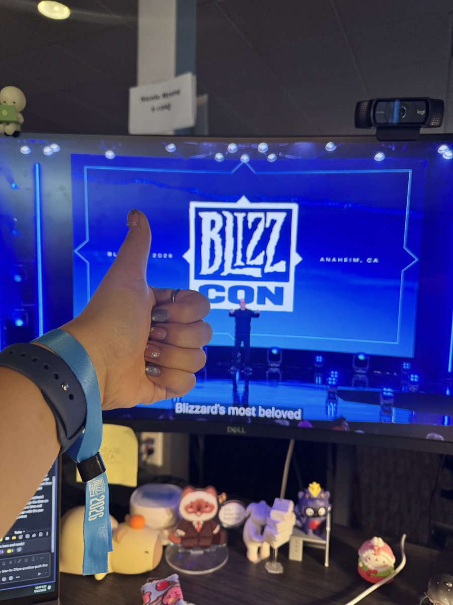 nickel3277's tweet photo. starting BlizzCon at the office ready to release some amazing stuff 

see yall in anaheim after the opening ceremony!! https://t.co/VCiKYKmV3z