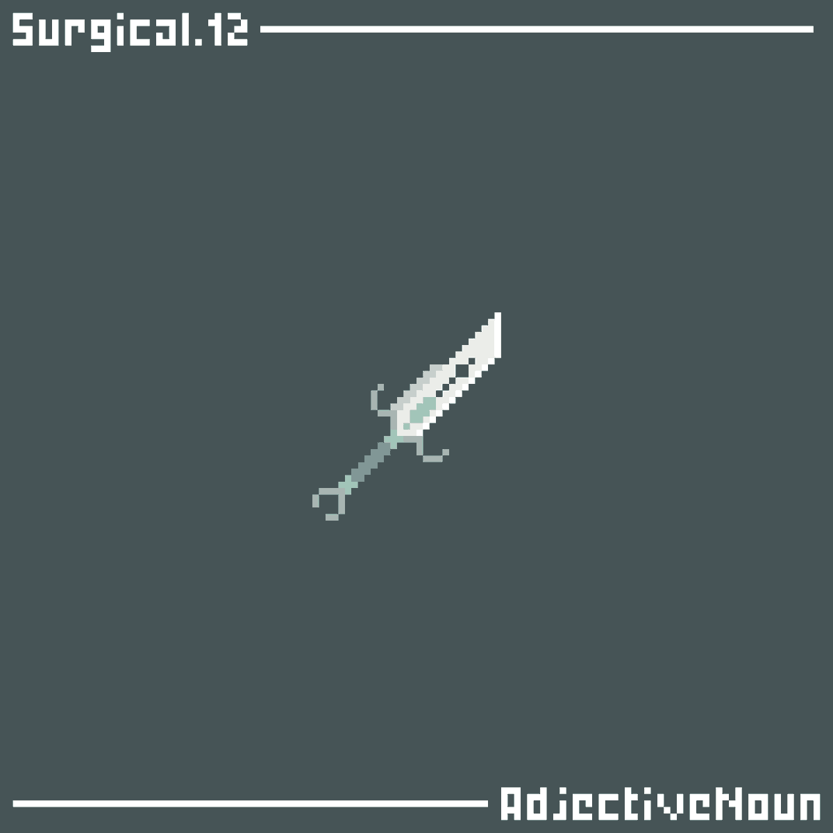 _AdjectiveNoun's tweet photo. Day 12 of #swordtember! - Surgical
#swordtember2026 https://t.co/H5ymSAG6uy