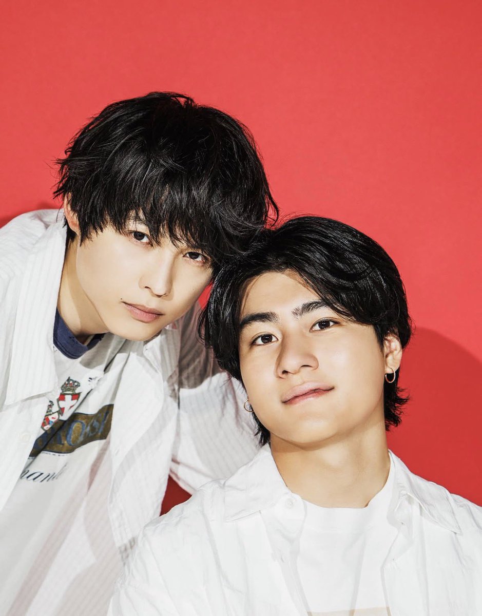 6taronchu6's tweet photo. ジブリ顔とディズニー顔すぎる。
 #松村北斗 #森本慎太郎 https://t.co/NAg8V6yY2t
