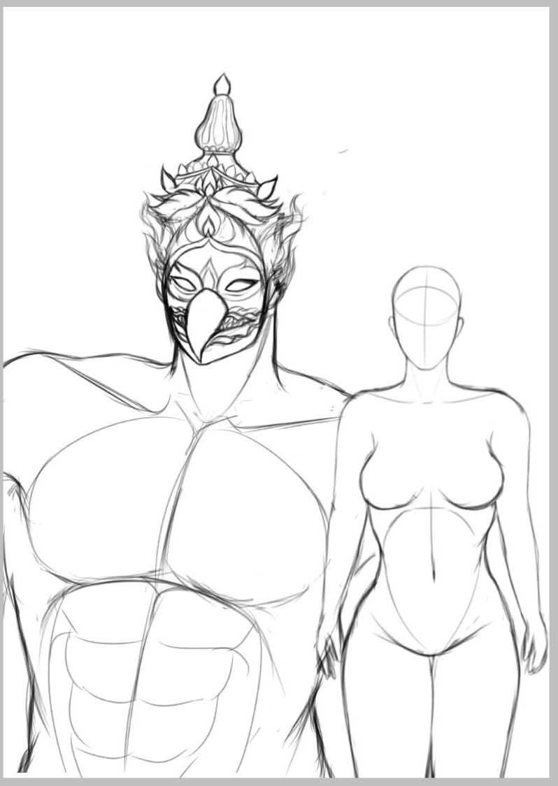 DrawnBySom's tweet photo. SOM GENESIS #3 - GARUDA 🖤
This one is testing me. Progress is slow, it’s difficult, and motivation comes and goes.
But I keep drawing. One line at a time.
Some pieces have to be fought for.
#WIP #SomGenesis #Garuda #ThaiArtist #NFTArt https://t.co/Wc2HxmmPkN