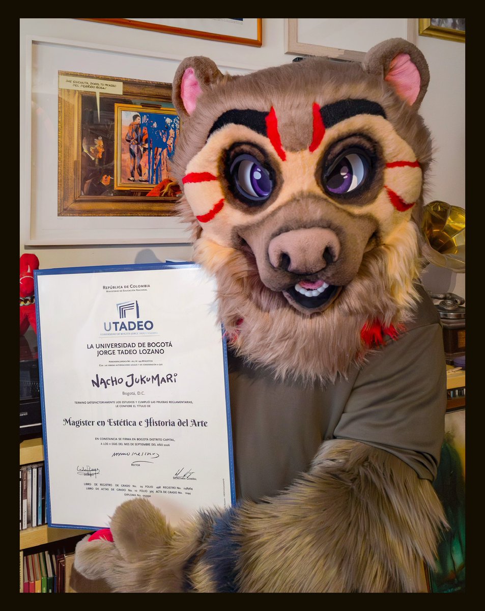 NachoJukumari's tweet photo. Mission accomplished: Degree in hand! https://t.co/F269VDGc10