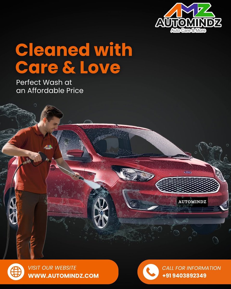 MapleDolle's tweet photo. Cleaned with care, driven with pride. Automindz Auto Care &amp; More delivers deep cleaning, superior shine, and professional car wash services at affordable prices. Book your car wash today. https://t.co/GNi7O85tXl